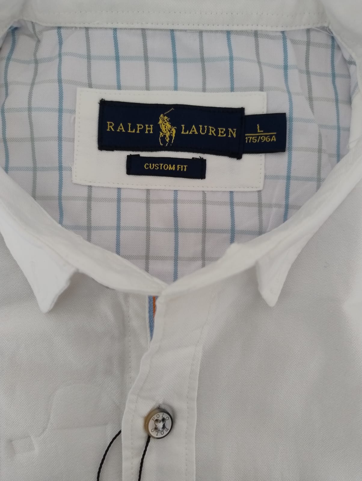 CAMISA MANGA LARGA RALPH BLANCA