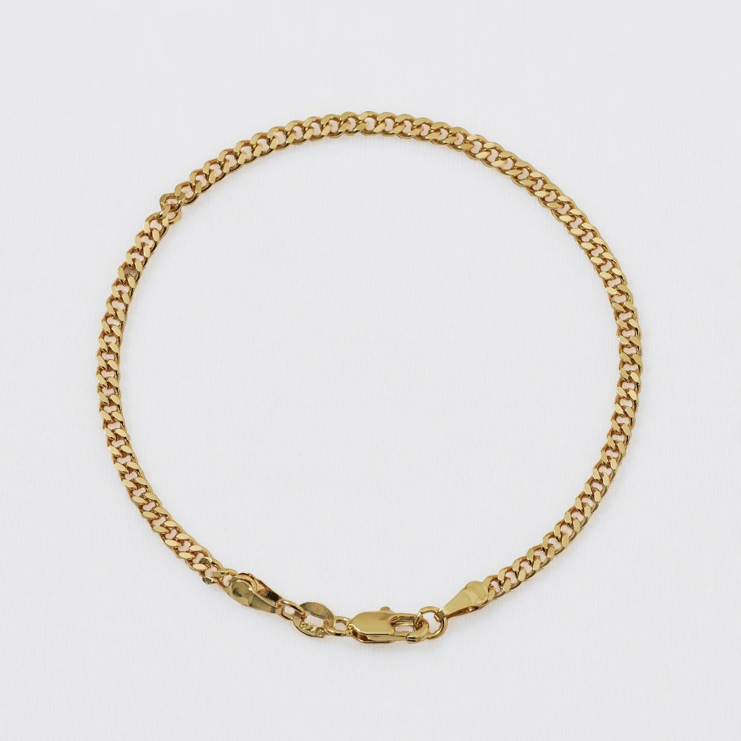 PULSERA CUBANA PLANA 20CM