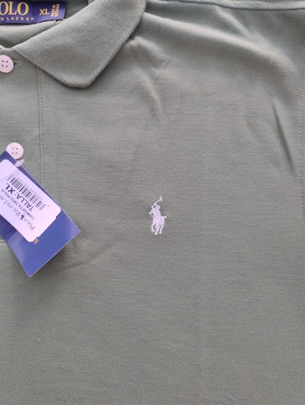 POLO CLASICO RALPH VERDE