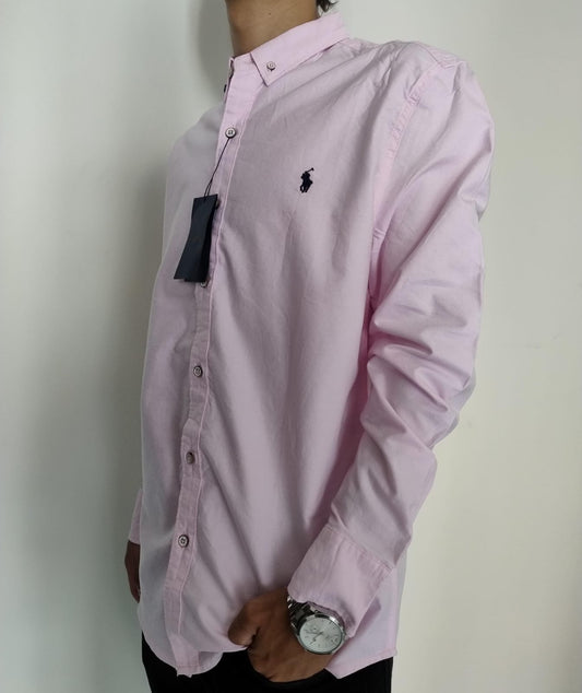 CAMISA MANGA LARGA RALPH  ROSA