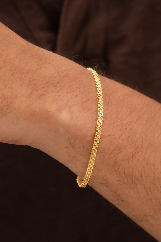 PULSERA TEJIDO CHINO 3MM 18.5CM